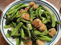 菜心炒鲮鱼球-顺德一品粥·20年凤城老字号(芳村店)