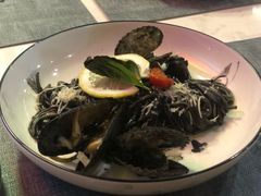 深海墨鱼汁面-东米西面(台北院子店)