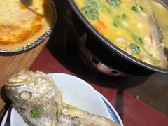 梅干菜海鲈鱼-手抄板凳江南菜(湖滨商业街店)