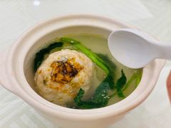 蟹粉狮子头-怡园饭店-餐厅(四望亭店)