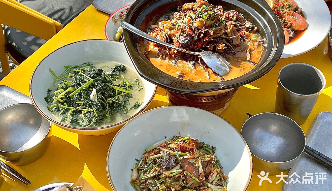 长沙露营主题海鲜大排挡