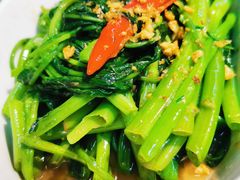 秘制虾酱炒空心菜-帕蓝·暹罗料理(曲阳店)