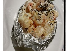 鳳梨明蝦球-一家亲台菜餐厅(银塘中路店)