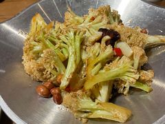 干锅有机花菜-新白鹿餐厅(银泰西湖文化广场店)