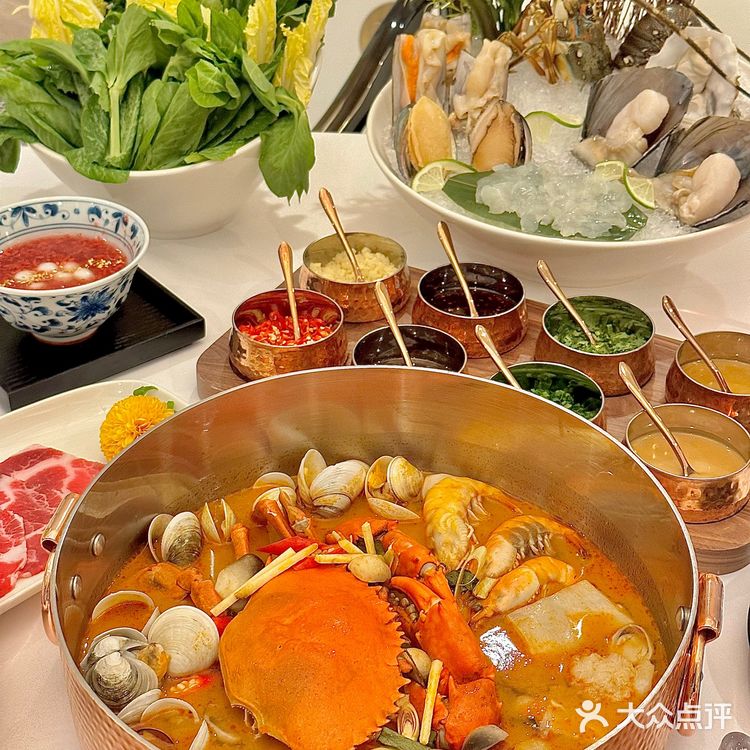 托朋友的福…吃到了上海坠优雅的打边炉