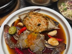 -草家酱蟹炭火烤肉店(珲春南路一店)