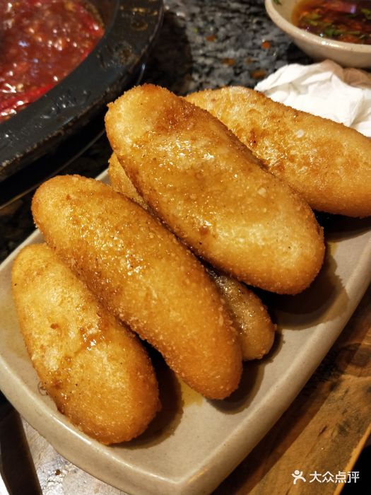 蜀大侠火锅(春熙店)-红糖糍粑-菜-红糖糍粑图片-成都美食-大众点评网