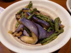 茄子豆角炒菜-杨裕兴(岳麓山店)