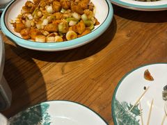 -东来菜馆•手抓海鲜家常菜•海鲜锅贴(鸽子窝店)