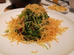 巧拌豆苗-四季民福烤鸭店(王府井灯市口店)