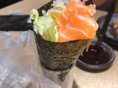 三文鱼手卷-万岁寿司(芳村店)