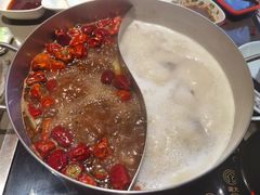 麻辣猪肚双拼-捞王锅物料理(上海世茂广场店)