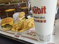 波特菇牛肉特堡-The Habit Burger Grill 哈比特汉堡(爱琴海店)