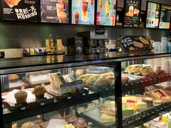 面包甜点陈列柜-星巴克(万都店)