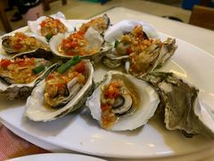 蒜蓉蒸野生生蚝-花乐餐厅(涠洲岛店)