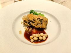 鸡头米脆皮葱烧辽参-新荣记(新源南路店)