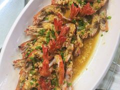 蒜蓉蒸野生九节虾-大东海海鲜酒楼(渔人码头总店)