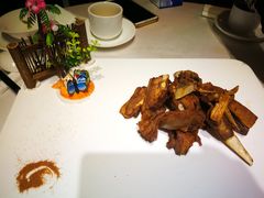 手撕椒盐羊排-山泉公馆酒家(广州东站店)