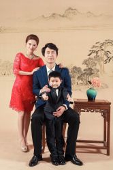 -时光纪亲子全家福照相馆(静安店母女写真父母纪念照)