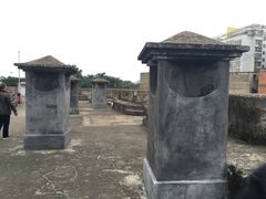 传递声音和信息的圆筒-石炮台公园