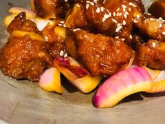 蒜香蜜汁排骨-绿茶餐厅(蓝色港湾店)