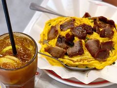 滑蛋叉烧炒河粉-有章牛杂(石厦店)