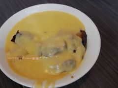 猪颈肉芝士捞公仔面-新记餐厅(香槟大厦店)