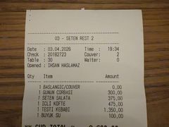 -Seten Restaurant Cappadocia