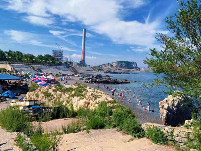 蟹子湾海水浴场-"[吐]努力写写写写. 上次去居然忘了拍.