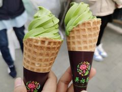 抹茶冰淇淋-吴裕泰茶莊(大栅栏店)