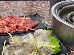 -啊美丽炭火烤肉(滑翔一店)