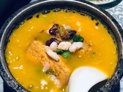 石锅金瓜手工豆腐-铁道茶苑.色稷餐厅(莲花南路店)