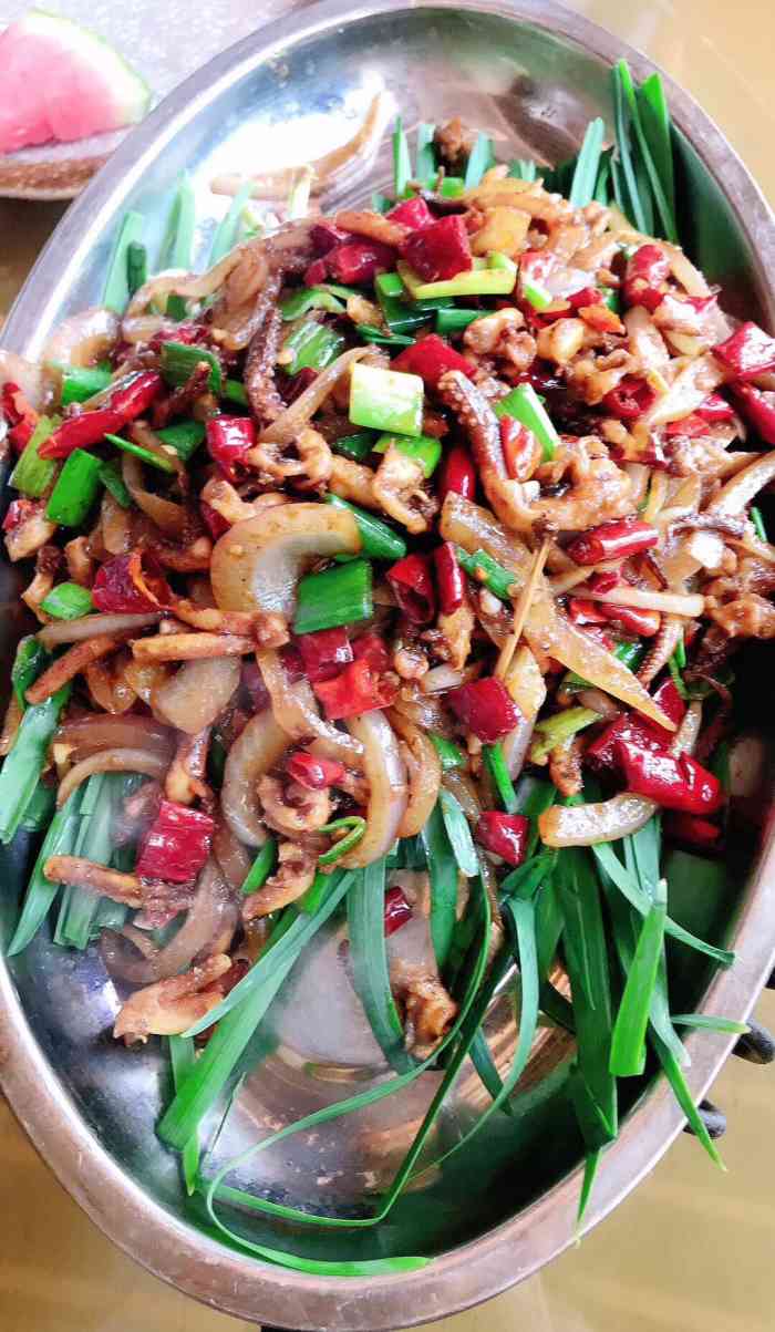 土菜王(湾里店)-"38元的菜.青蒜上撒点儿腊肉末,就叫青蒜.