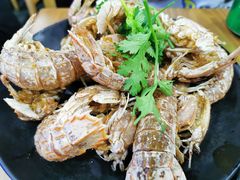 椒盐皮皮虾-老虎滩大连海鲜烧烤(建邺云锦路总店)