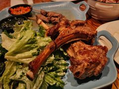 烤羊排配阿根廷欧芹酱-El Bodegon阿根廷秘鲁餐厅(幸福路店)