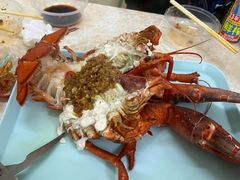 蒜蓉蒸波士顿龙虾-强记龙虾钳(定安里店)