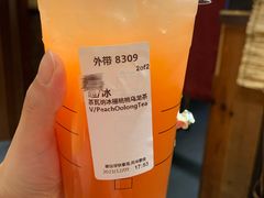 冰摇桃桃乌龙茶-星巴克(古象大酒店店)