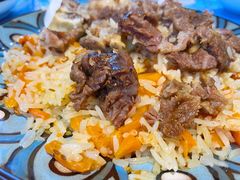 手抓羊肉饭-新疆阿卜杜拉烧烤餐厅(四方坪店)