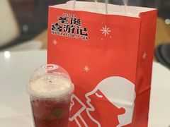 雪山莓莓桂花冻-喜茶(中山利和新地店)