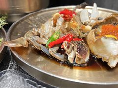 -草家酱蟹炭火烤肉店(珲春南路一店)