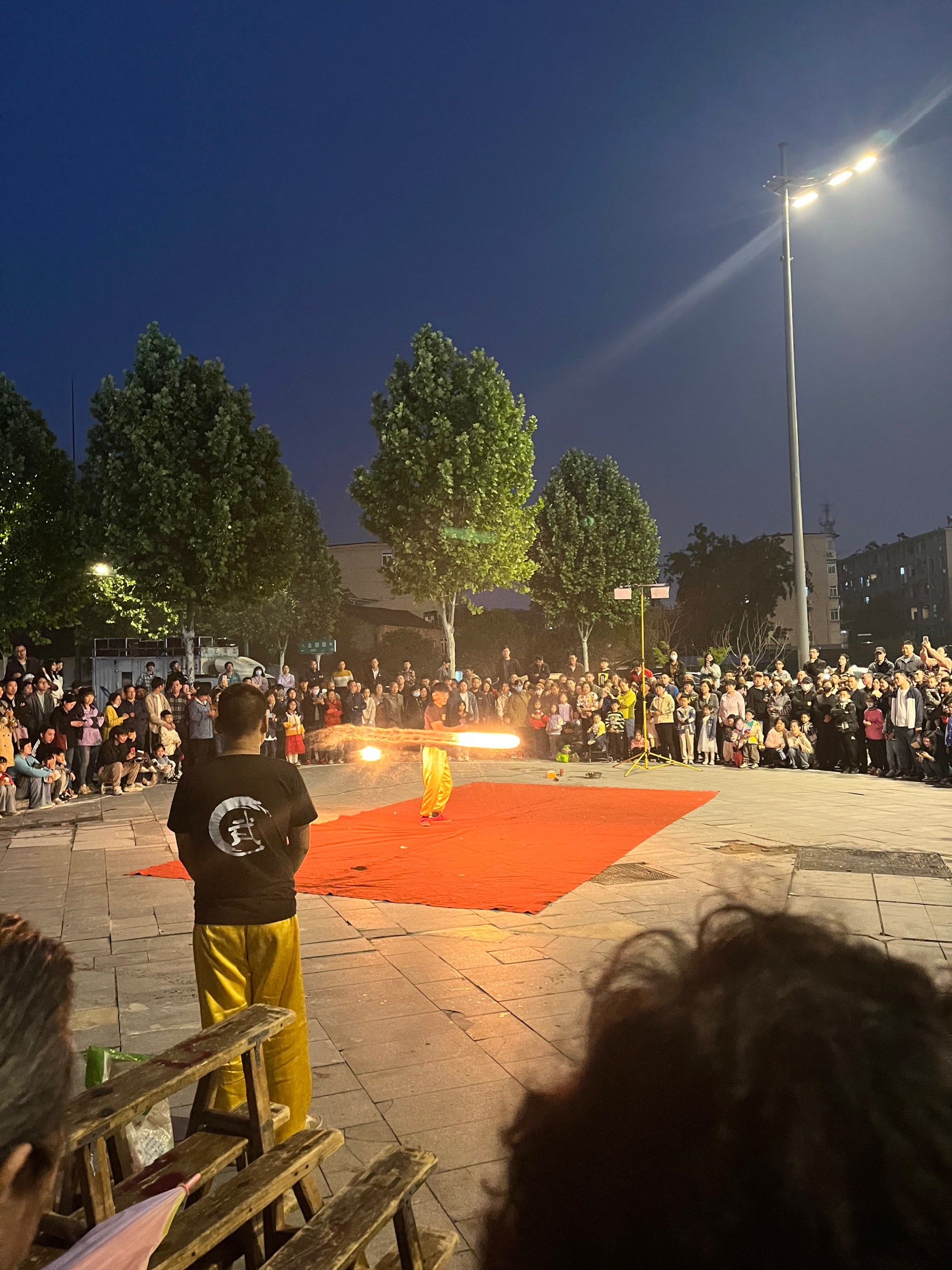 杂技现场热力全开