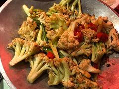 香锅有机菜花-绿茶餐厅(蓝色港湾店)