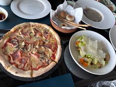 火腿蘑菇披萨-CASANOVA西餐厅(海信广场店)