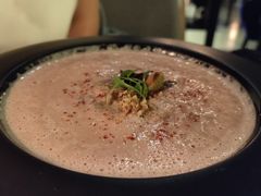 卡布奇诺蘑菇汤配牛肝菌-AZUL by FUEL蓝色·法式酒馆(琶醍店)