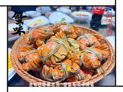 清蒸大闸蟹-蟹村草堂·苏式园林人文农家·大闸蟹
