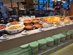 自助取餐区-杭州钱江新城万怡酒店-西餐厅