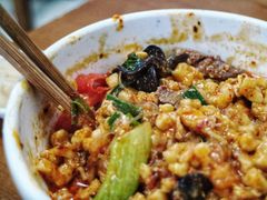 生肉小炒加蛋-刘信牛羊肉小炒泡馍(回民街店)