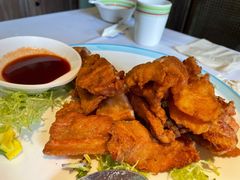 青岛老炸肉-开海·红岛海鲜虾水饺(石老人店)