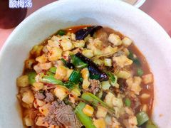 牛肉生肉小炒泡馍-清真馬峰小炒泡饃