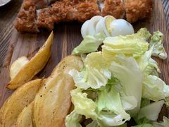 薯角炸鱼柳-MI WU FACTORY米屋美食工厂餐厅(绿地店)